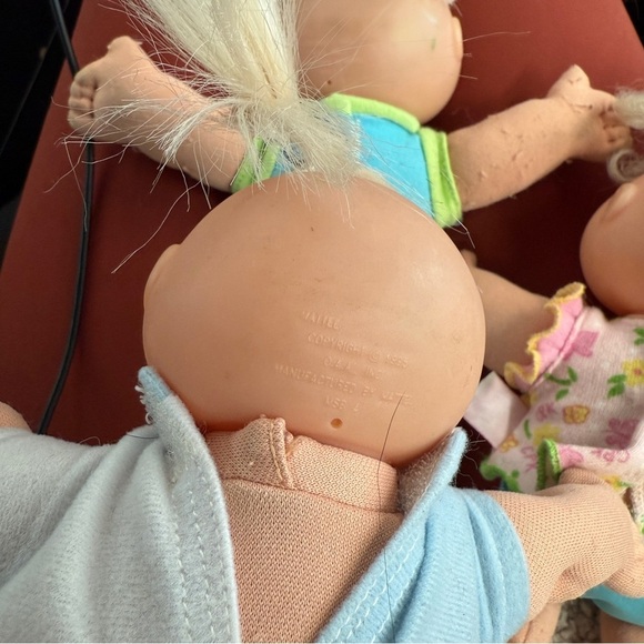 Cabbage Patch Kids Vintage Dolls Baby Toys CPK Kid 1995 Mattel Lot Of 3 Doll Toy - Picture 3 of 5